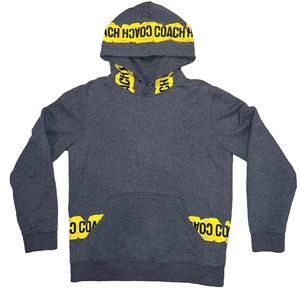 COACH “Caution Tape” Pullover Hoodie